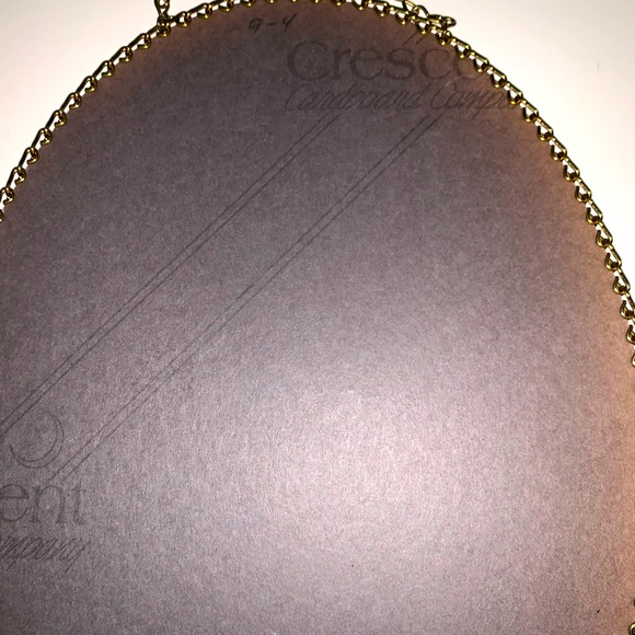 Vintage Oval Victorian Lady Purity Hanging Oval Picture - Picture 6 of 6